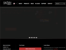 Tablet Screenshot of marklevinson.com